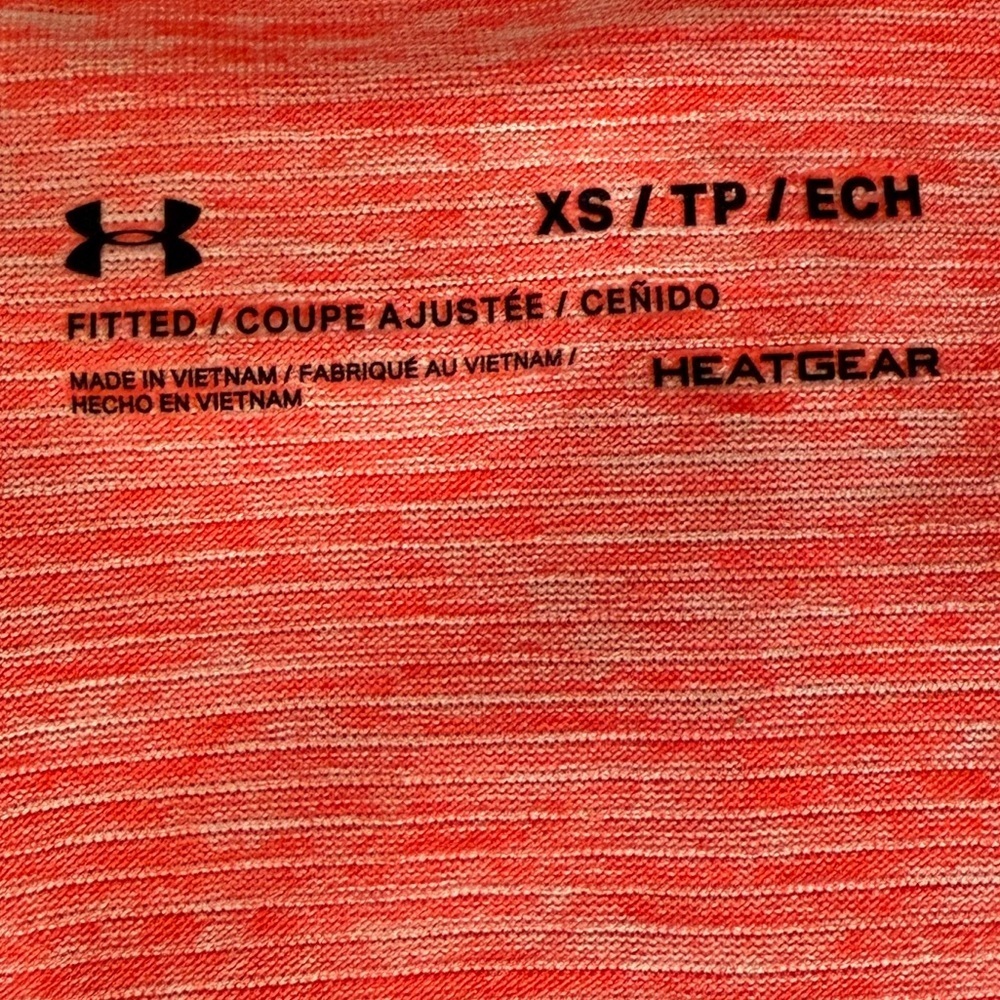 Under Armour Tech Long Sleeve T-shirt With 1/2 Zipper Closure, Sz XS - Picture 8 of 9